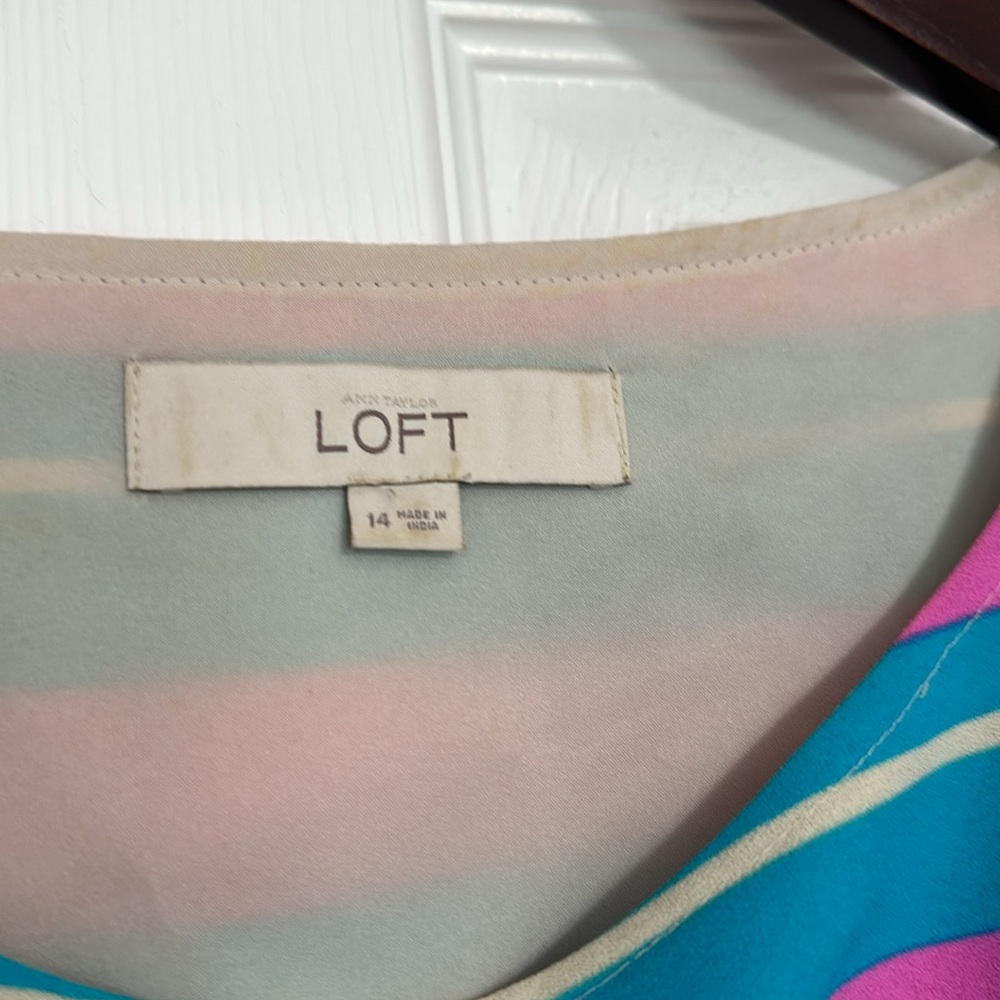 Loft Multi-Colored Dress - Picture 5 of 8